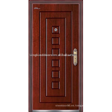 Seguridad puerta blindada puerta (JKD-212) acero Exterior puerta de madera